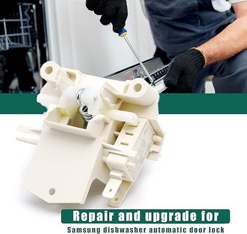 Miniatura 6 de DD81-01629A DD81-02132A - Pestillo para interruptor de puerta de lavavajillas compatible con Samsung modelo DW80K5050UB DW80R5060US DW80R5061UG
