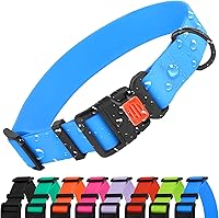 Vista 1 de CollarDirect Collar de perro impermeable - Collar de silicona y plástico, resistente al olor, fácil de limpiar, para perros grandes, medianos