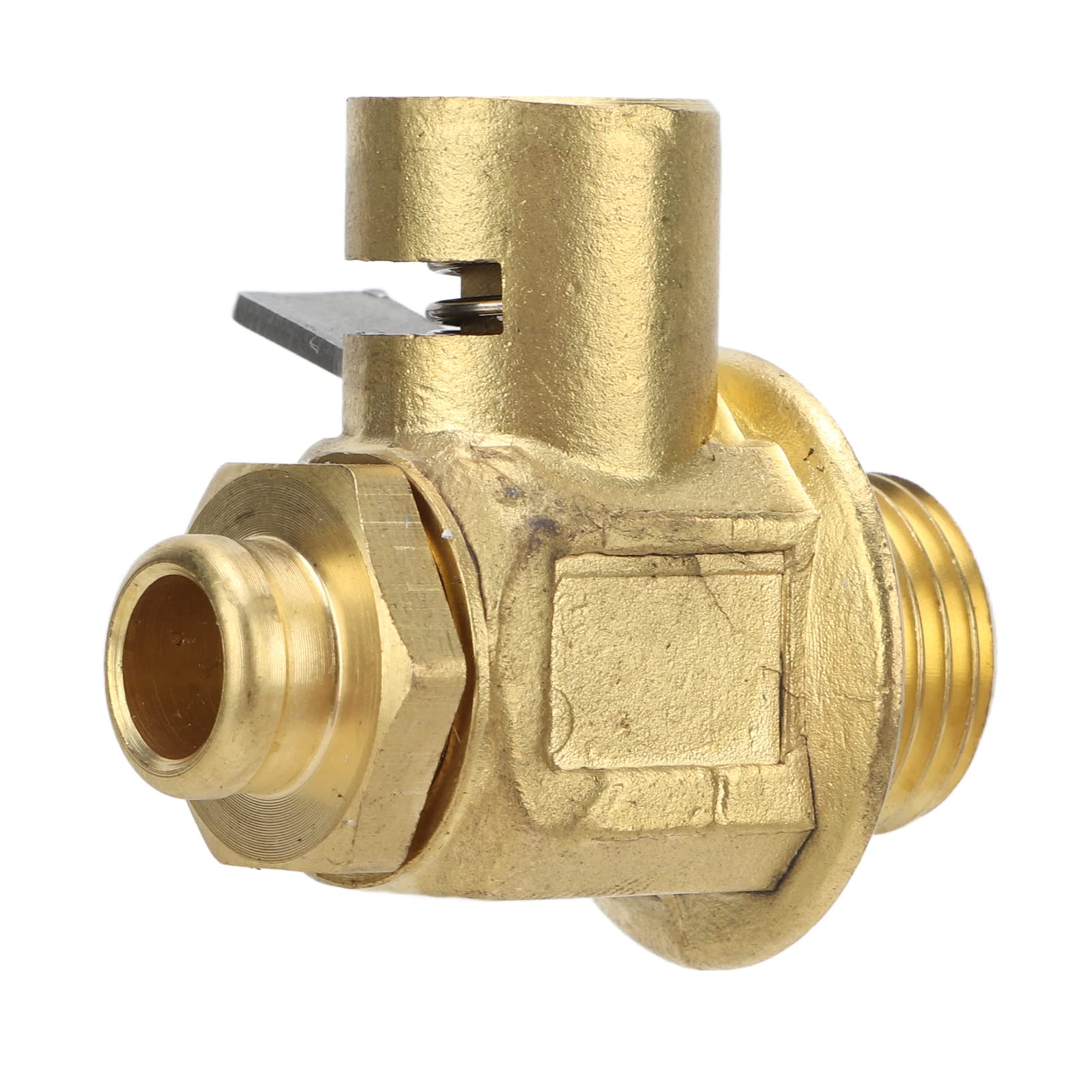 Engine Oil Drain Valve, Sturdy Rustproof Clean Mess M16‑1.5 Oil Drain Valve Brass Stainless Steel Quick with Short Nipple for Cars Light Trucks