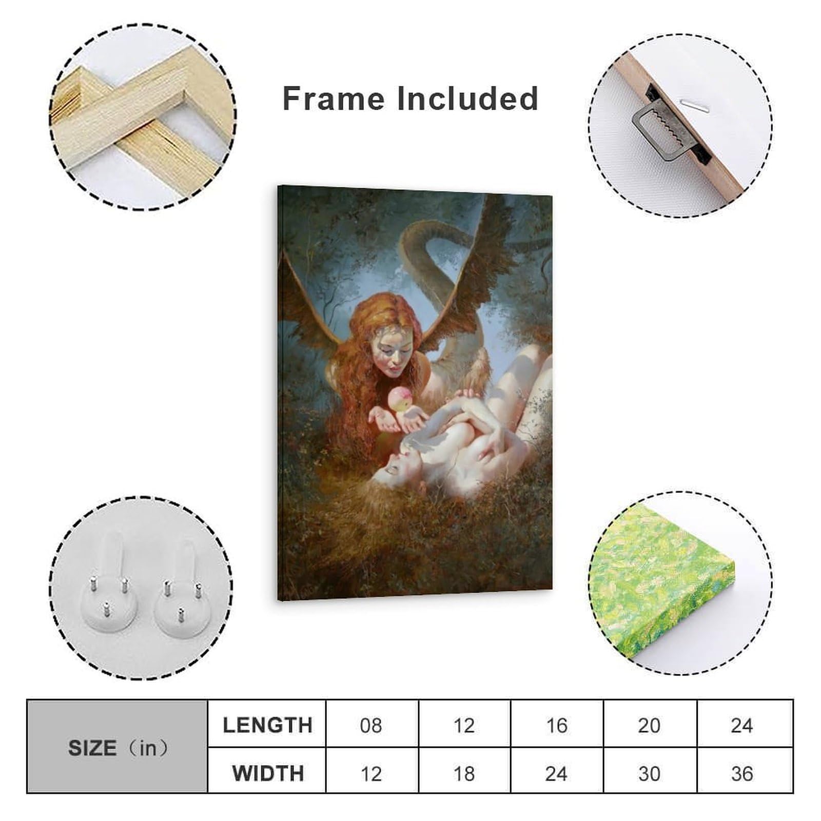 Amazon.com: BMWZX Lilith And Eve Ancient Myths And Legends Poster