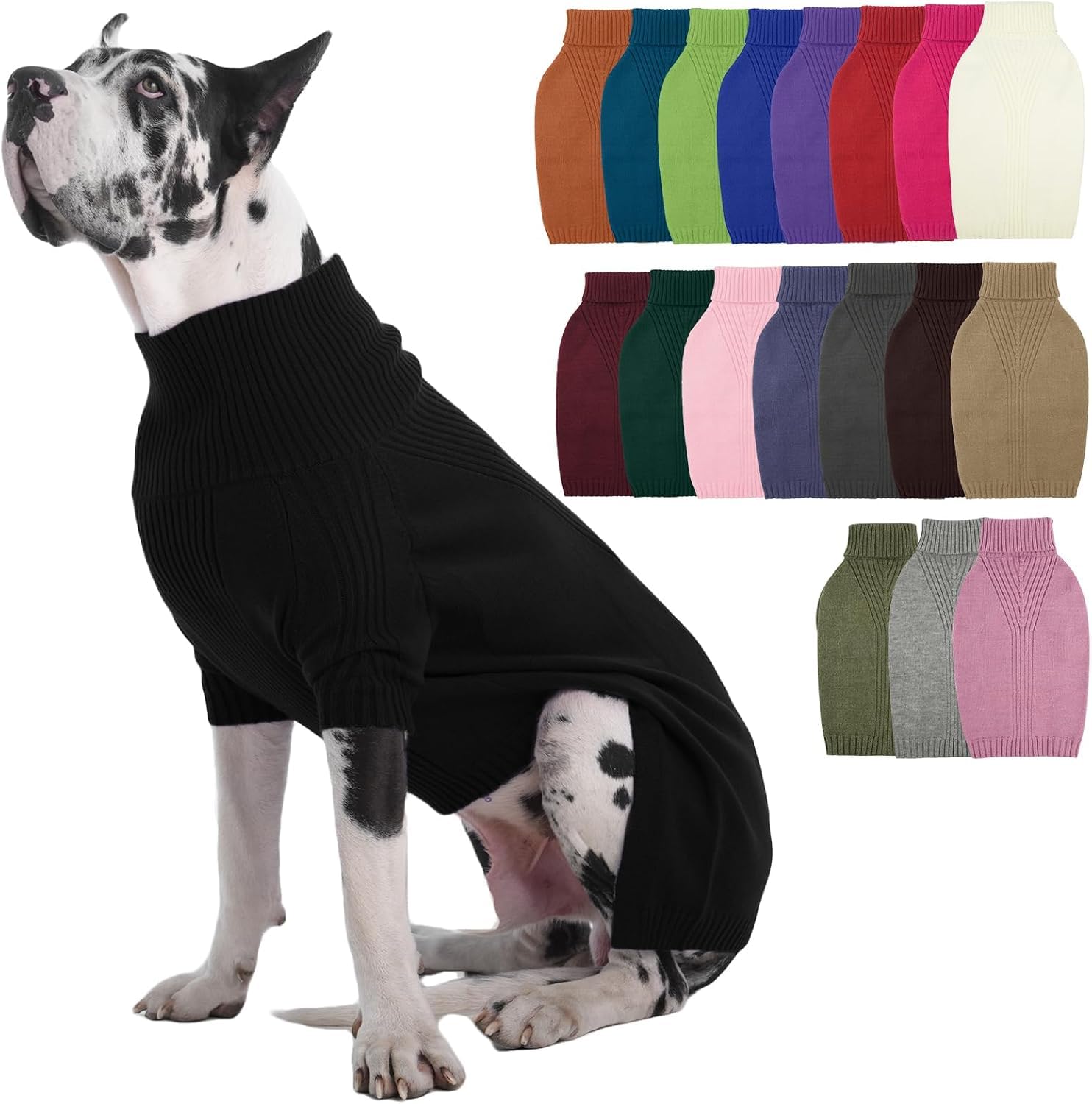 Great Dane Jumper,5XL Extra Large Jumper for Giant Breed Dogs in Winter
