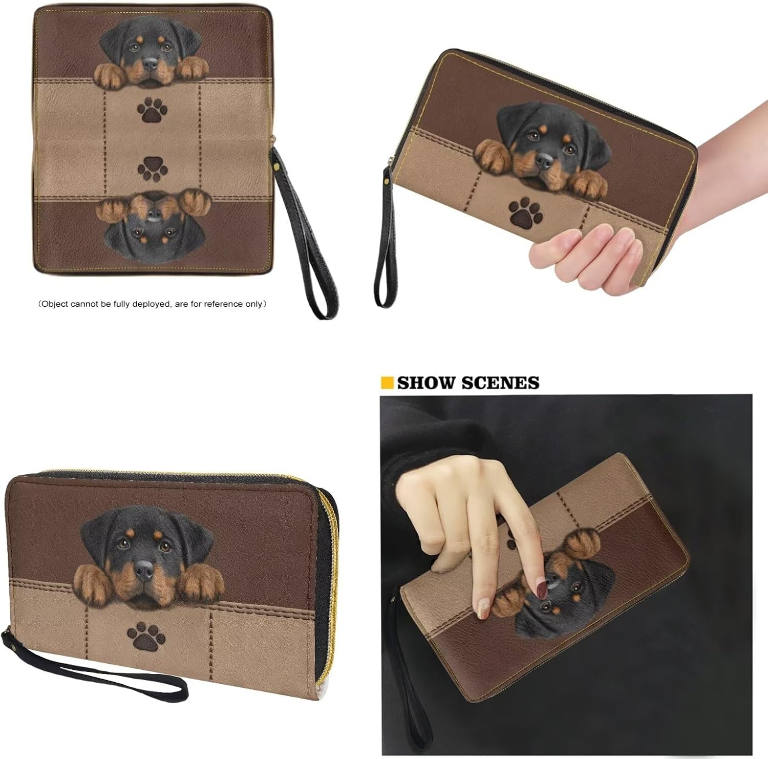 Tote Handbag and Purse Set 2pcs for Women, Leather Satchel Purse with Zipper Closure, Shoulder Bag for Travel