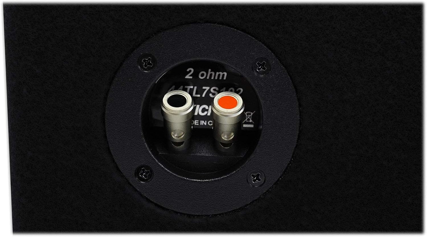 Kicker 10" 1200W Single Loaded Solo-Baric L7S Subwoofer Enclosure | 44TL7S102 (Renewed)