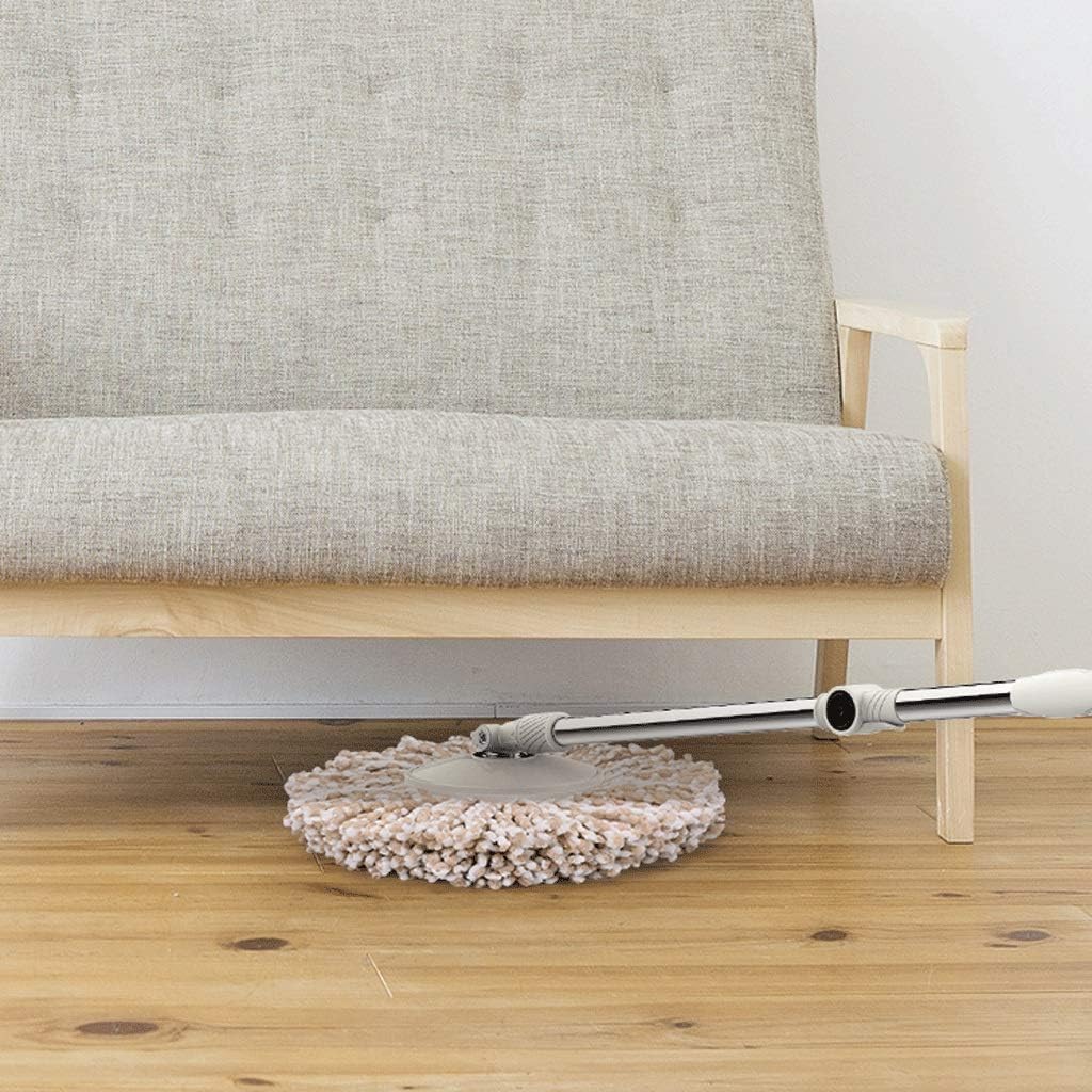 Rotating Mop, Microfiber Spin Bucket Floor Cleaning System 360° Automatic Swivel , for Home Kitchen and All Surfaces