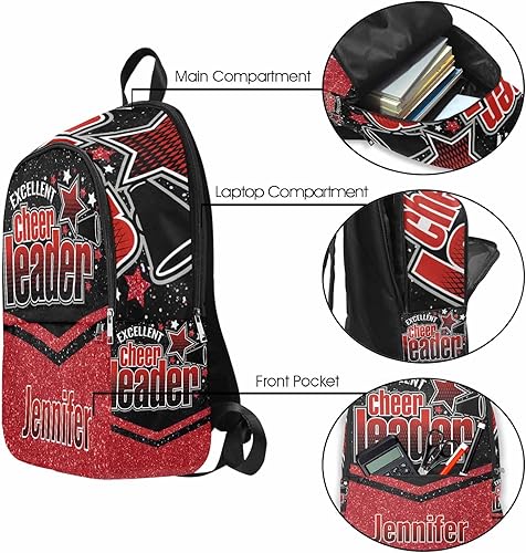 Miniatura 5 de MyPupSocks Mochila escolar personalizada para niños y niñas, mochila escolar personalizada para hija, hijo, amigos, A00-1