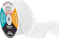 Vista 42 de Mandala Crafts Cinta de arpillera turquesa con alambre de 1 pulgada de ancho para manualidades, rollo de 10 yardas de cinta rústica de arpillera