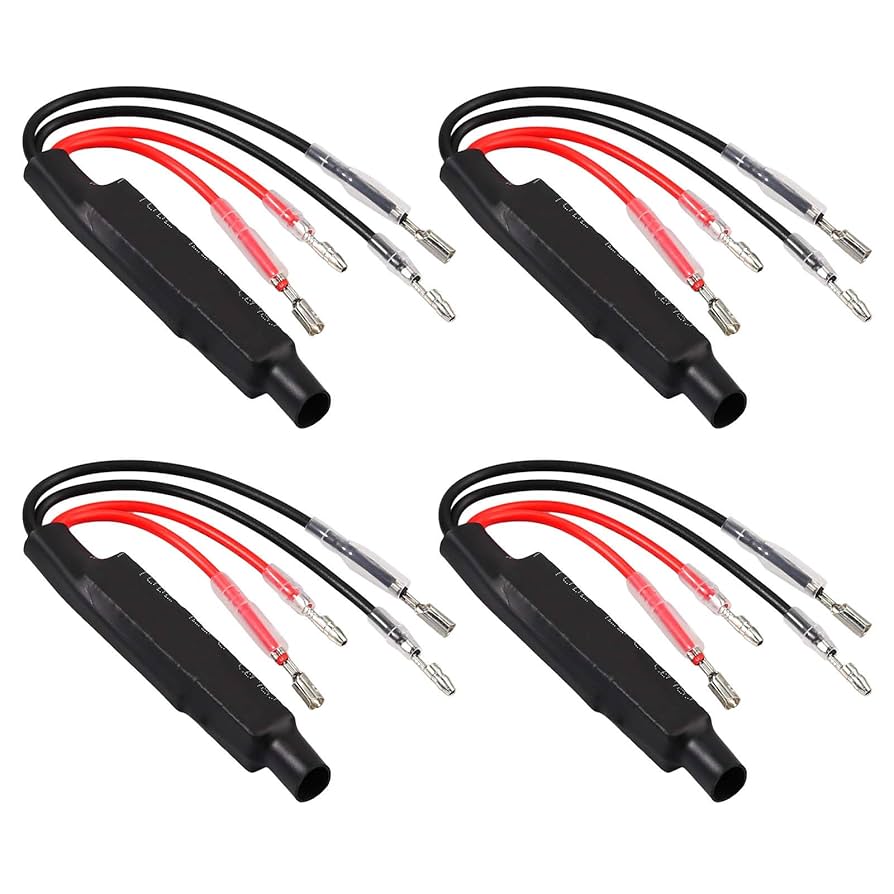 Amazon | Justech LEDウィンカー 抵抗器 12V 18W 8.5Ω ハイフラ