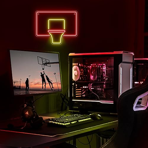 Miniatura 8 de Lumoonosity Letrero de neón Splash  Luces de neón de primera calidad para niños, habitación de niños adolescentes, luces LED de pared con tema de