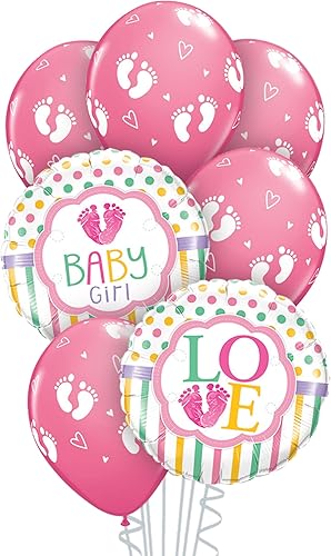 Miniatura 6 de Qualatex Caja de 7 piezas ramo de globos, fiesta de cumpleaños