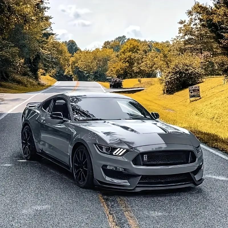 Image of CREON Wrap for Car & Bike Self Adhesive Wrap Sheet Sticker & Decal Roll Film Auto Car Vehical Air Release (1 feet x 5 feet, Dark Grey Glossy Wrap)