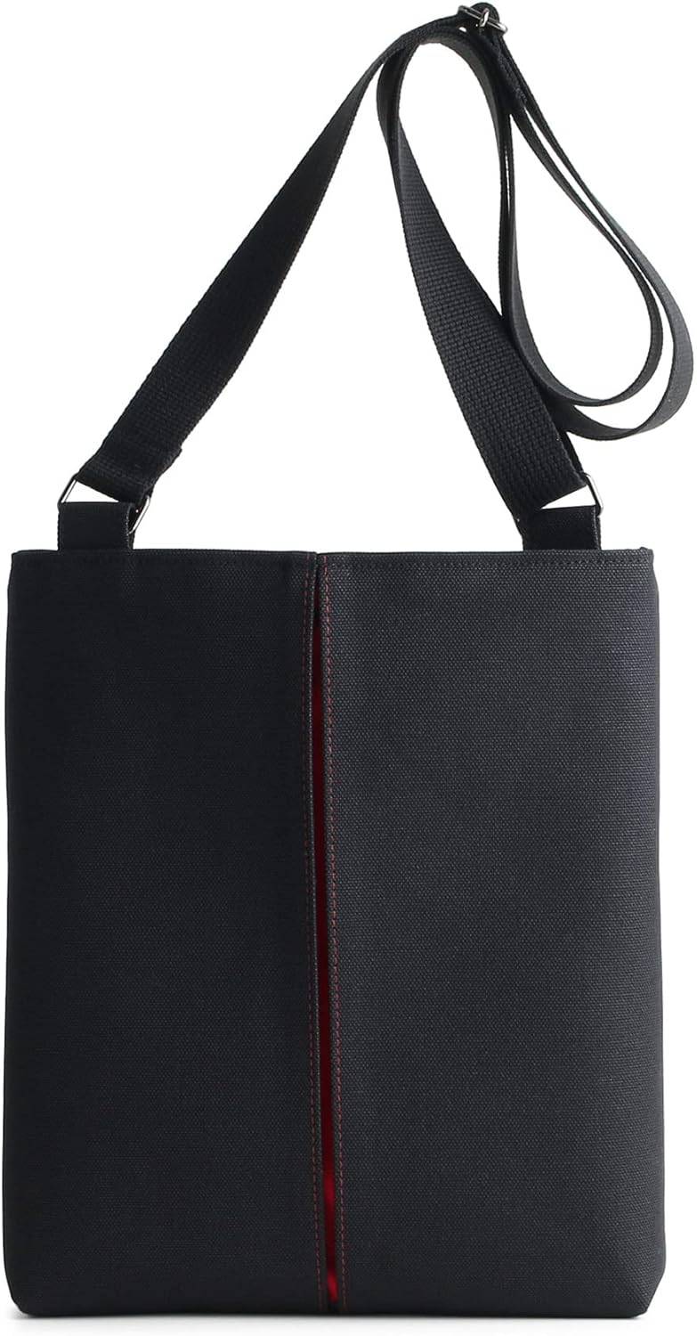 KOSHO pleats Canvas Crossbody Bag Made in Kyoto Japan lightweight