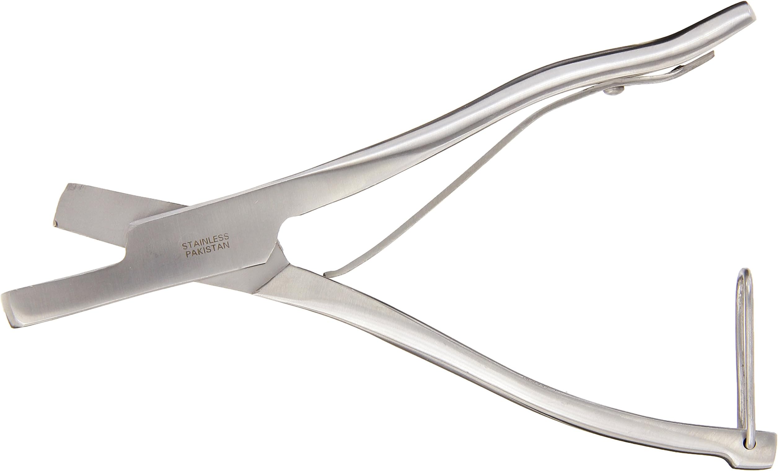 TamscoEar Notcher Medium 7-Inch Stainless Steel Heavy Duty Box Joint with Lock V-Shape