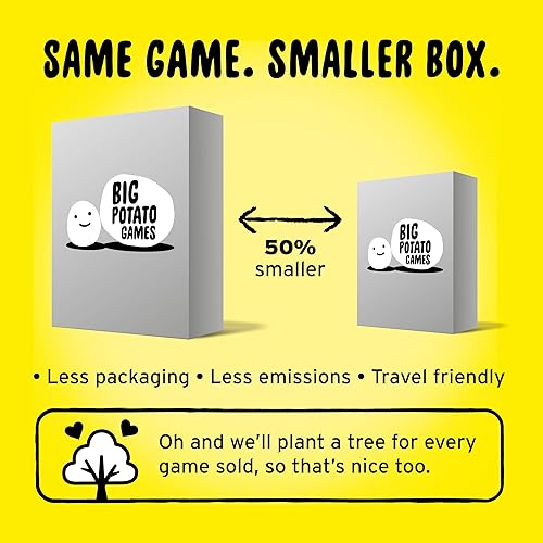 Miniatura 5 de Big Potato Paquete de fiesta de animales: divertidos juegos de mesa para la noche de juegos familiares o con amigos también para 8 jugadores