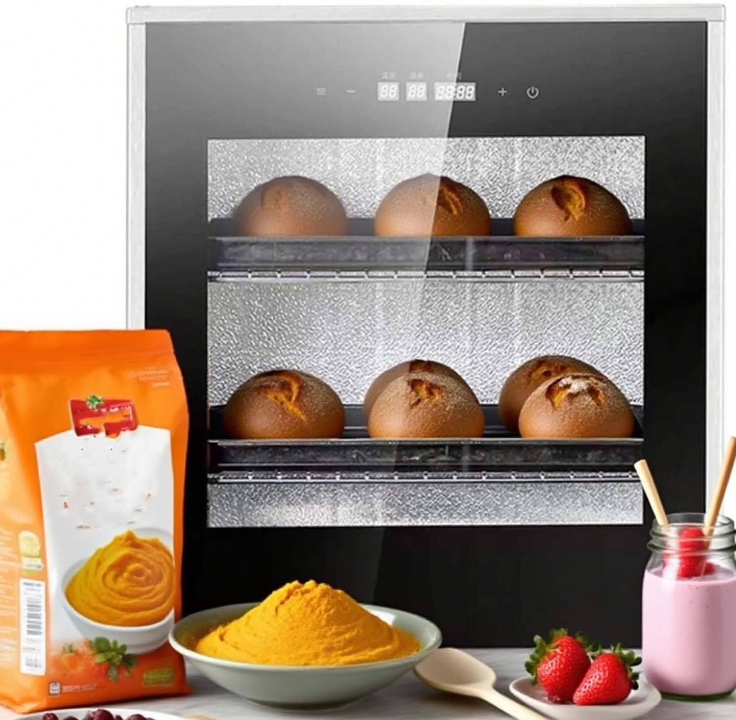 40L Bread Proofing Box for Home, Adjustable Temperature & Humidity Control Dough Proofer, Ideal Kitchen Yogurt & Bread Fermentation - Perfect for Baking Enthusiasts