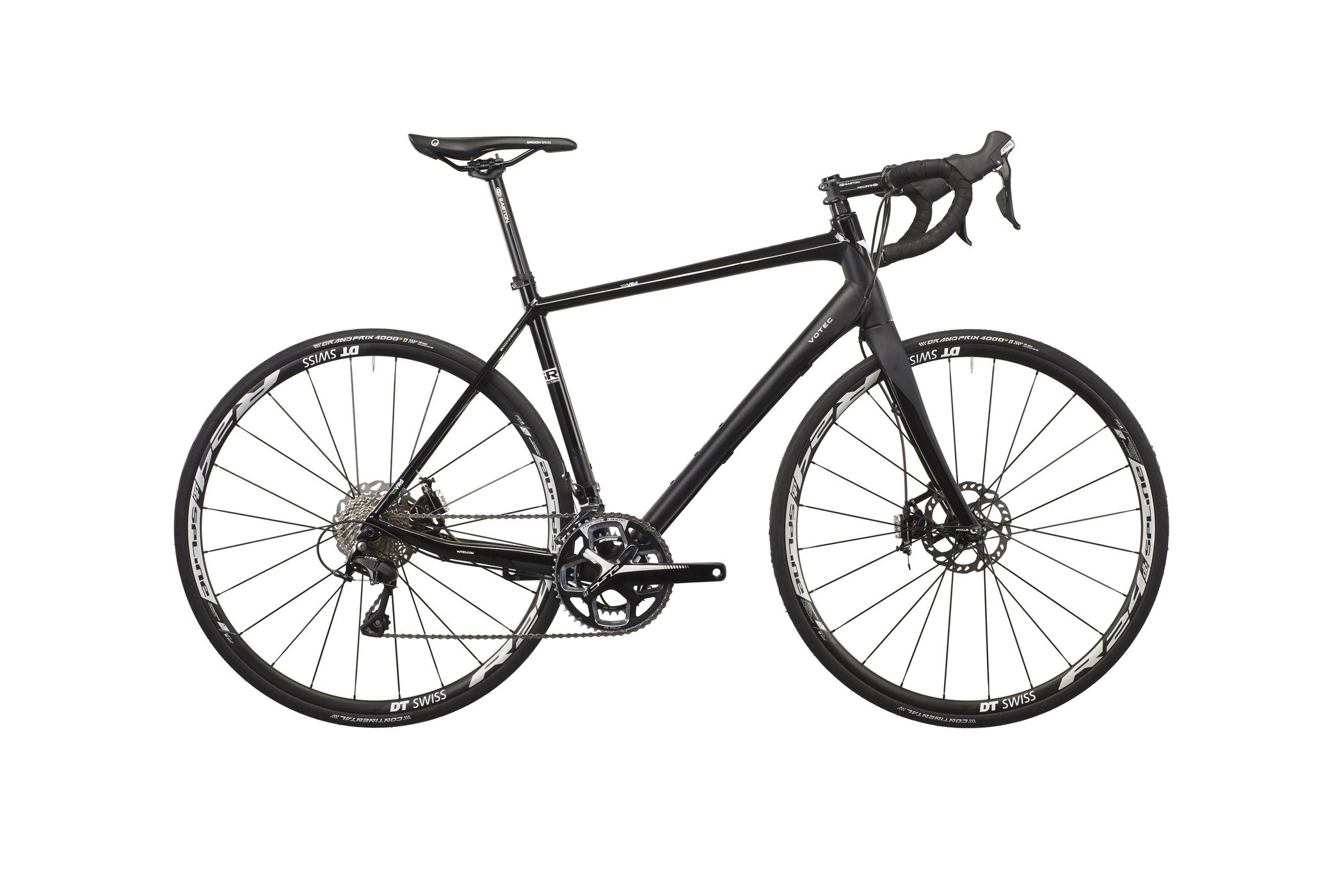 - disco strada VOTEC VRd - Colore Nero lucido/nero opaco 2016 bicicletta