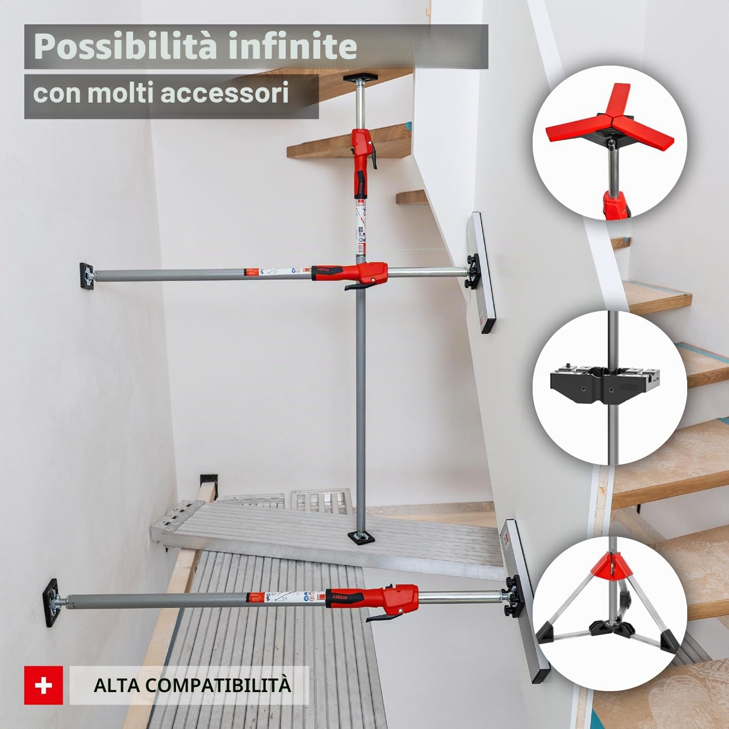 BESSEY puntone di espansione STE250, multicolore
