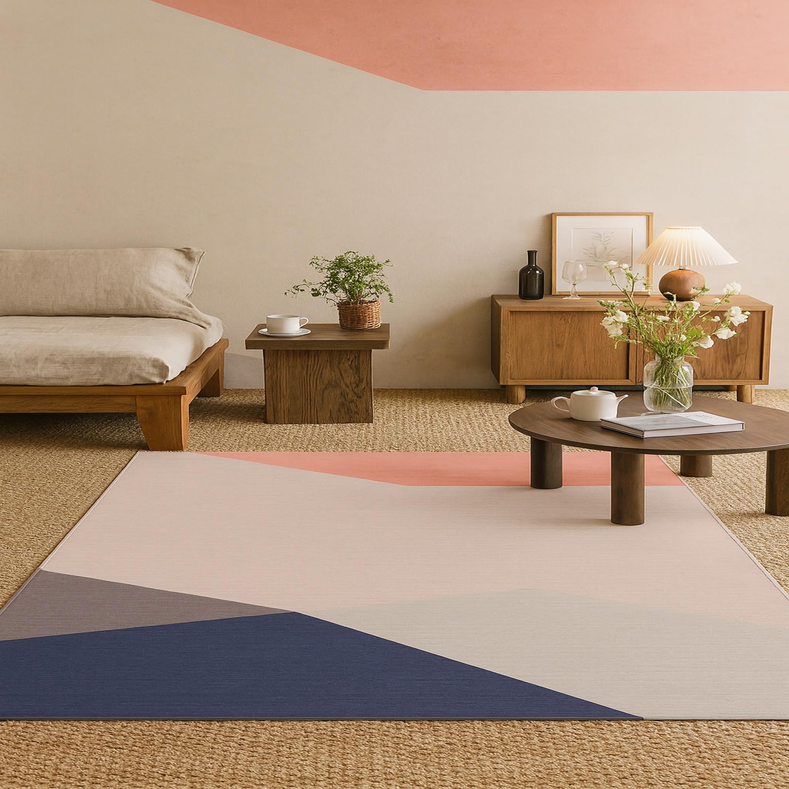 Tapis couloir antidérapant et lavable en machine pour une maison propre | 60x120cm
