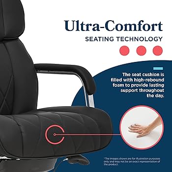 La-Z-Boy CHR10048A Sutherland Manager Chair, Black : Amazon