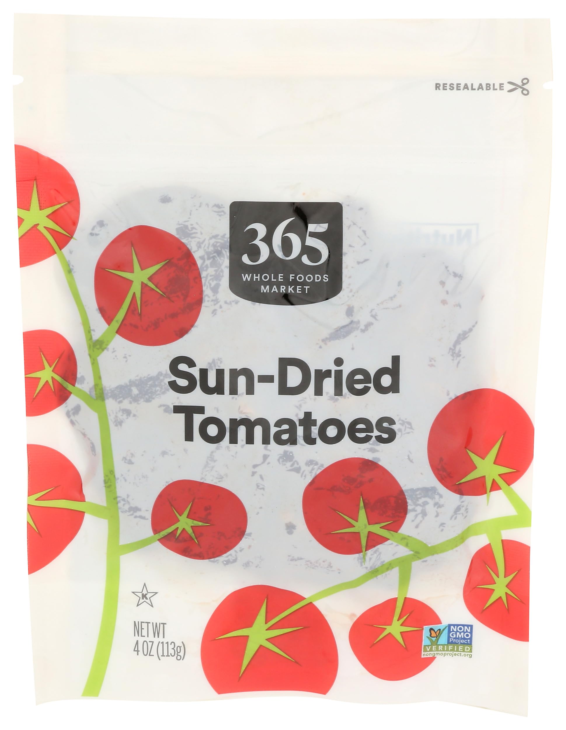 365 by Whole Foods Market, Tomatoes Sun-dried (4 Ounce, Pack of 1)