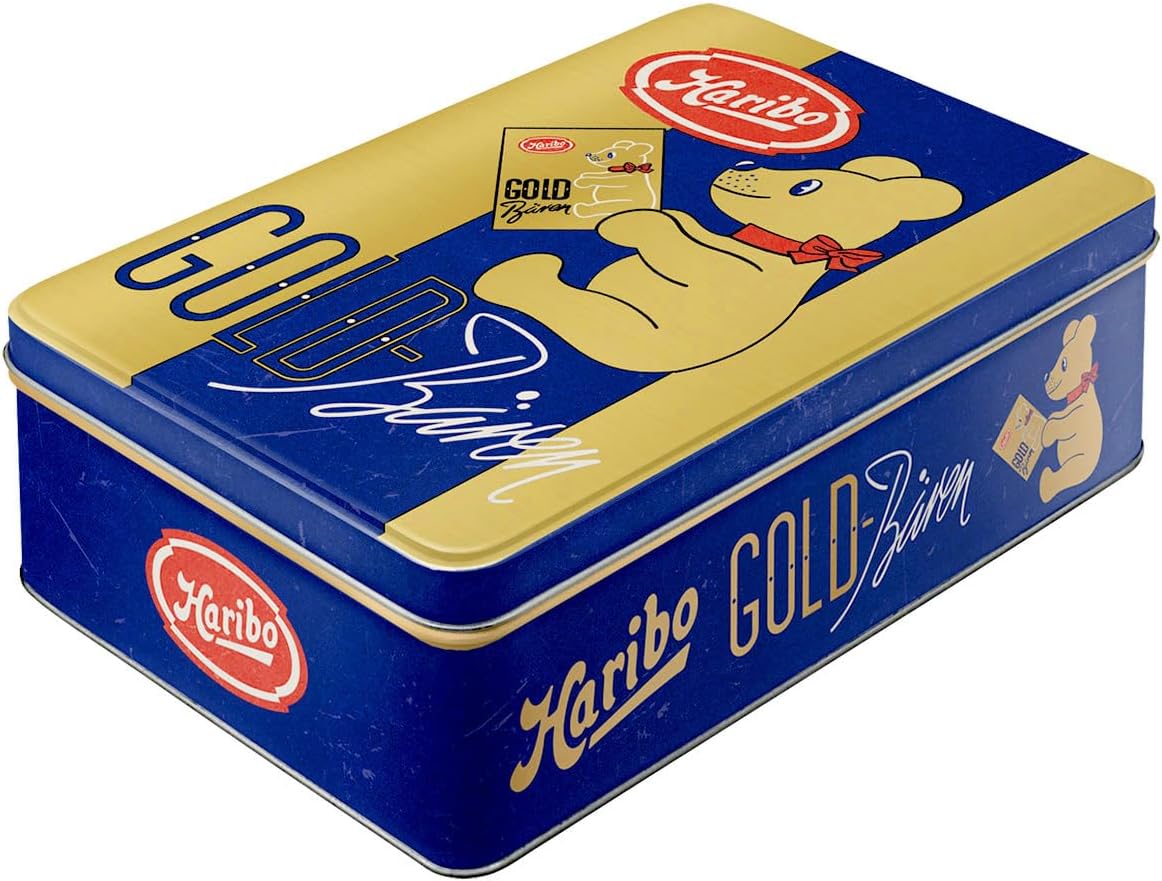 Retro Kaffeedose "Camp Coffee Time" - 1,3 Liter Vintage Blechdose Mit Aromadeckel