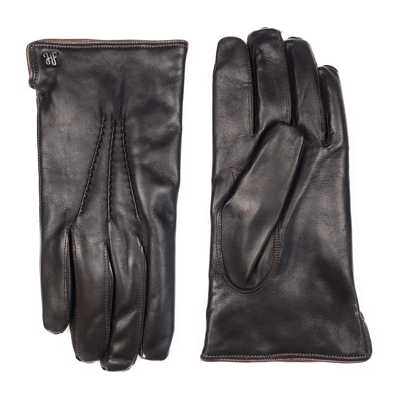 Men’s Leather Gloves with Cashmere Lining Italian Nappa Leather, by