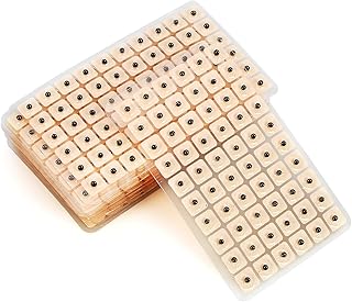 600Pcs Disposable Ear Seed Ear Press, Ear Press Seeds 600Pcs Disposable Ear Press Seeds Ear Stickers Vaccaria Plaster Bean Acupoint Massage MultiCondition Ear Seed Acupressure Kit