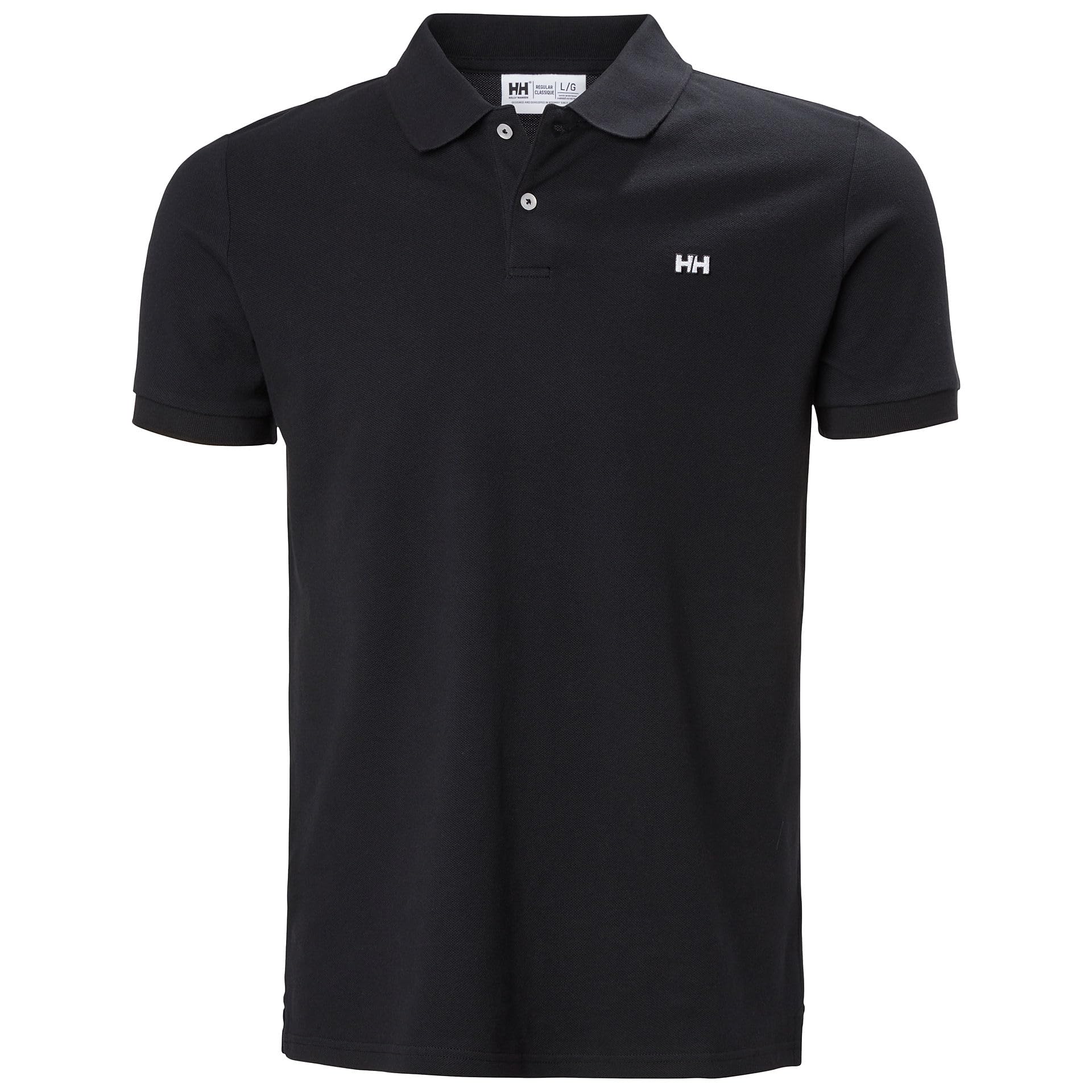 Helly Hansen Men's Black Hudson Polo, 2XL