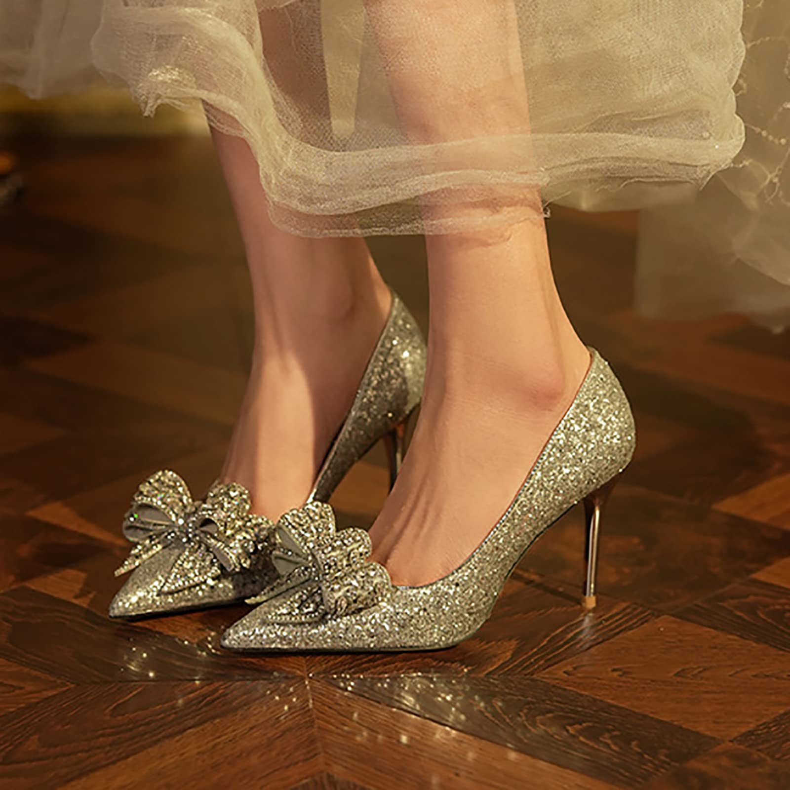 Décolleté con Tacco Alto da Donna Décolleté con Punta a Punta Chiusa Décolleté con Tacco a Spillo Scarpe da Cerimonia per Feste di Matrimonio Scarpe da Ufficio da Donna