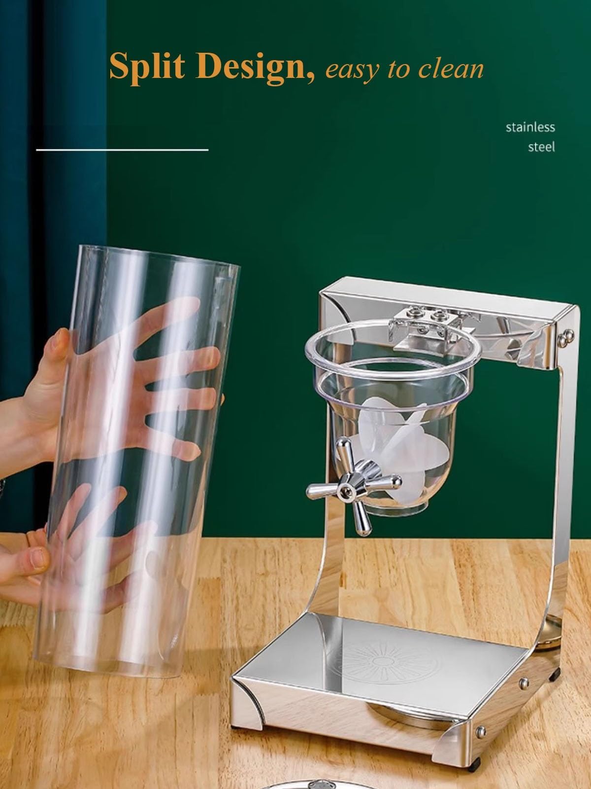 Distributeur de céréales 3,5 L/7 L/10,5 L - Récipient de Stockage en Acier Inoxydable pour Produits secs tels Que Noix, Grains de café, etc. - Solution idéale pour la Cuisine