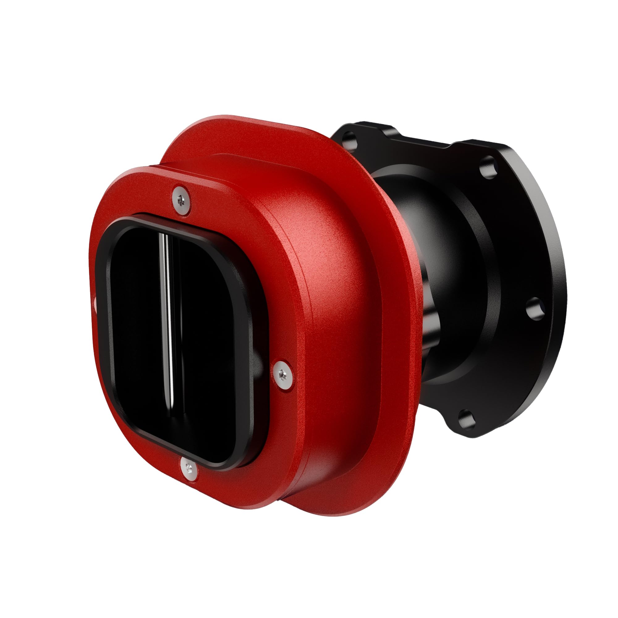 QR2 Racing - Ruote laterali adattate per ruota Fanatec Racing QR2 Pro, struttura stabile a sgancio rapido, lavorazione CNC, colore: rosso anodizzato