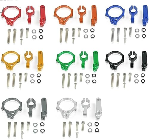 Miniatura 4 de For K-awasaki VERSYS 650 VERSYS650 2015-2020 2019 2018 Motorcycle Steering Stabilizer Damper Mounting Bracket Kit (Color  Red)