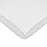 TL Care 100% Natural Cotton Fitted Mini Crib Sheet 38 x 24 - Soft & Breathable Small Nesting Portable Crib Sheet, Fits Pack N Play Mattresses, White, for Boys & Girls