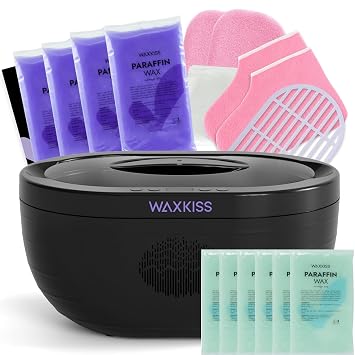 paraffin wax machine kit with an extra box of paraffin wax