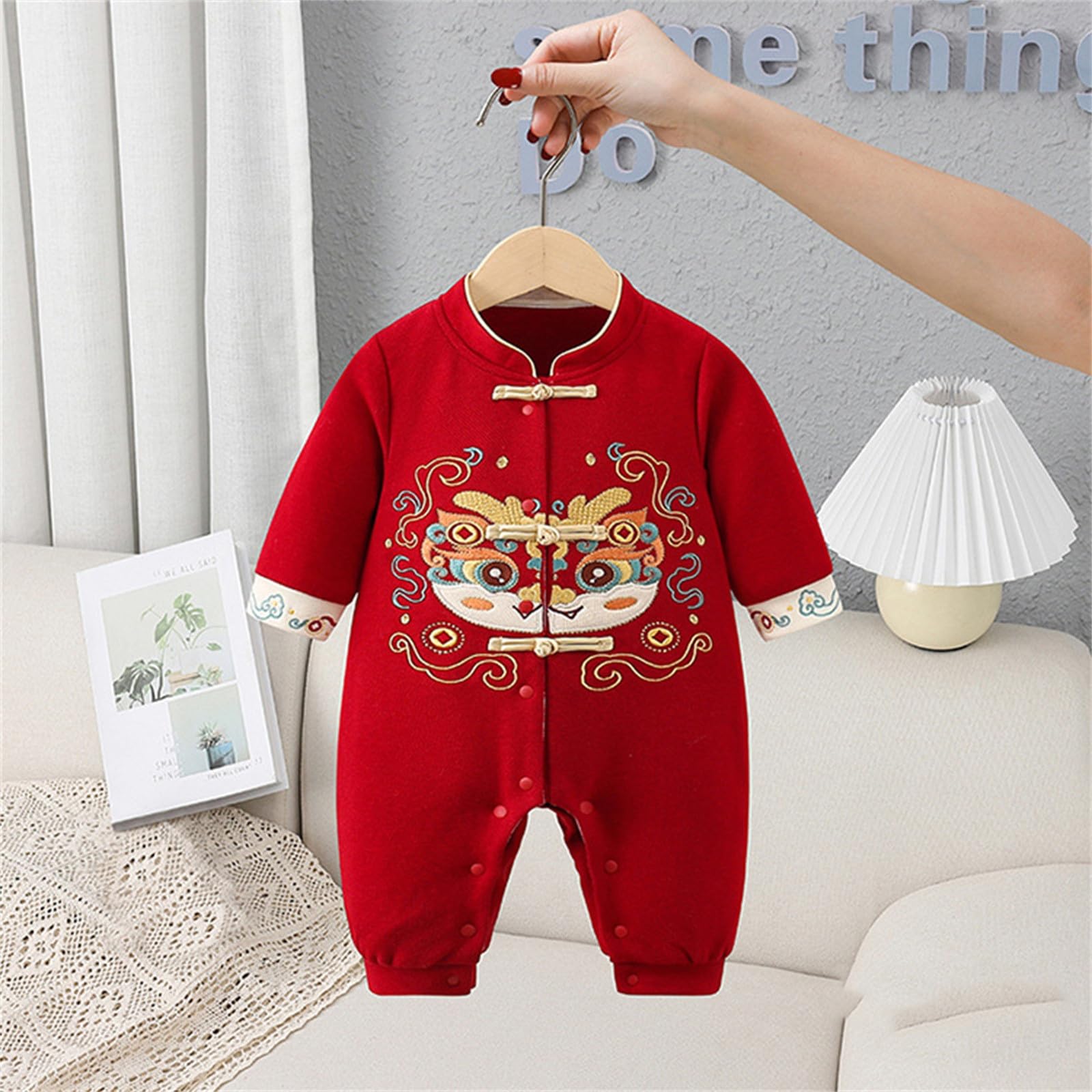 Tutina con Maniche Lunghe per Bambine, Felpa per Neonati, Body