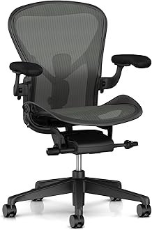 Aeron Ergonomic Chair - Size C, Graphite