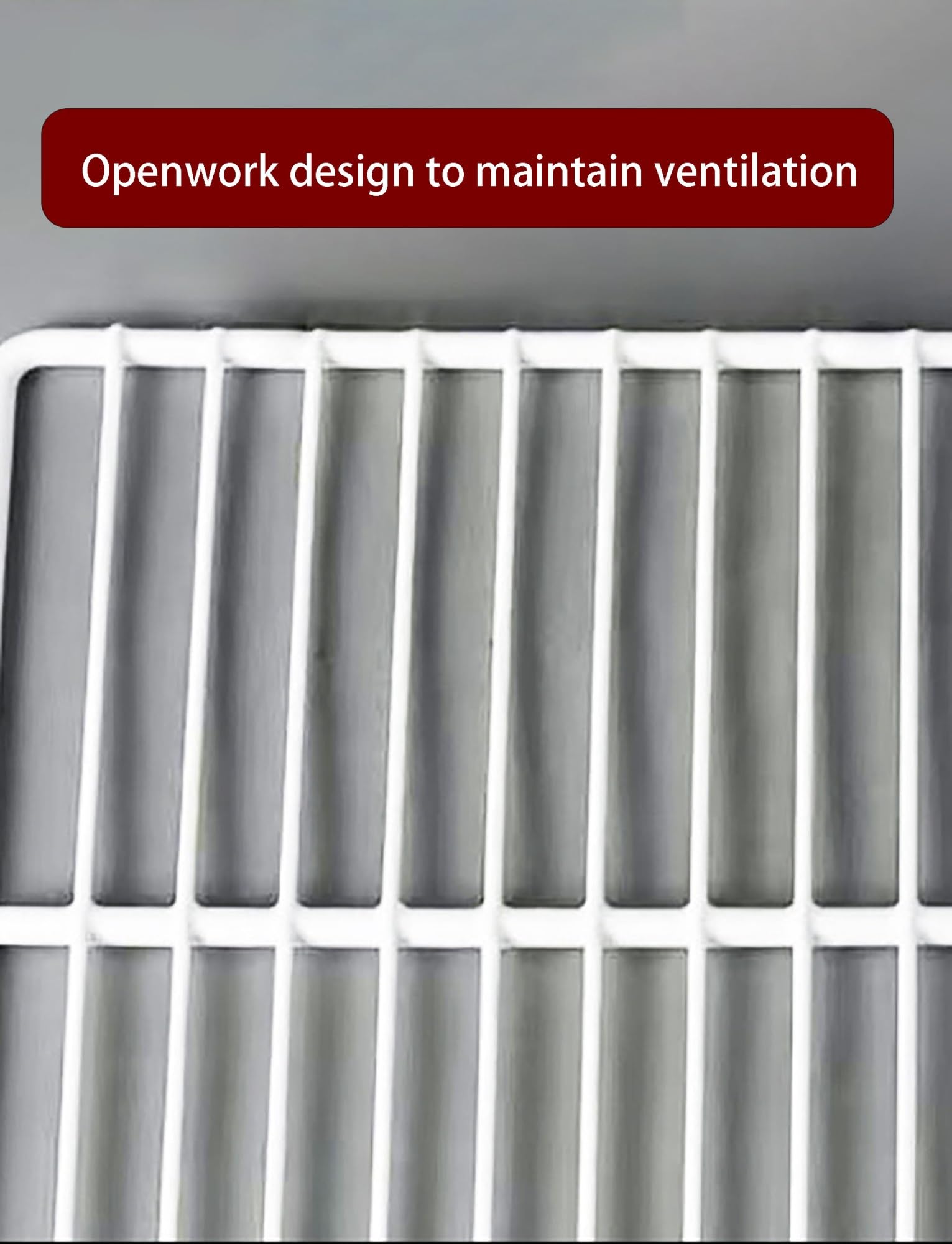 Generisch Gefrierrost, Kühlschrank Organizer, Regal für die Warenpräsentation(50x35cm)