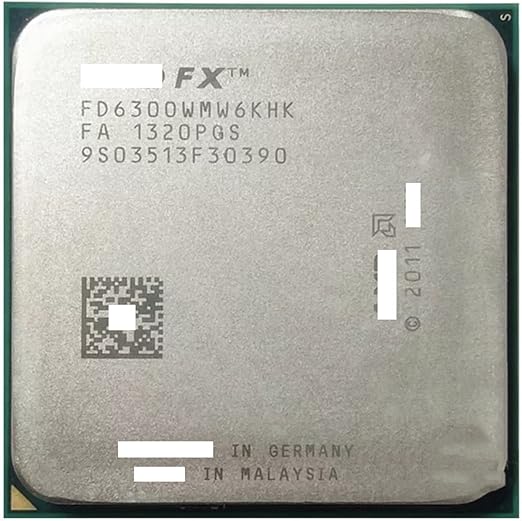 CPU FX6300 FX 6300 3.5 GHz Six-Core CPU Processor FD6300WMW6KHK Socket ...