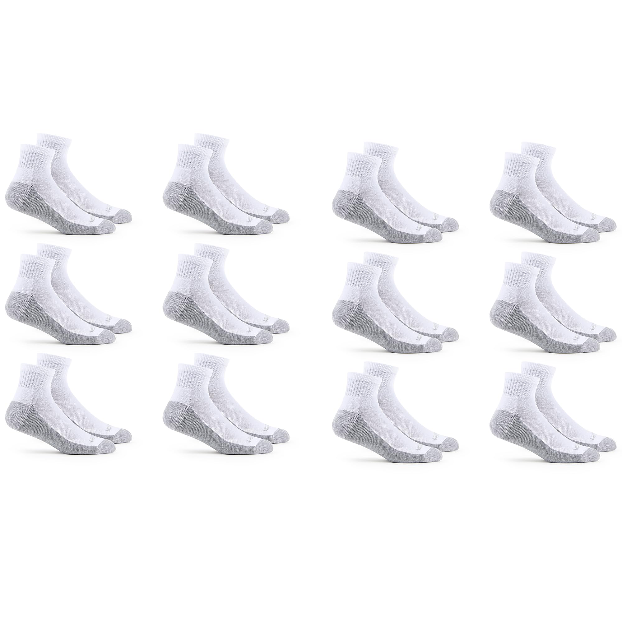 Fruit of the Loom Men's Dual Defense Ankle Socks