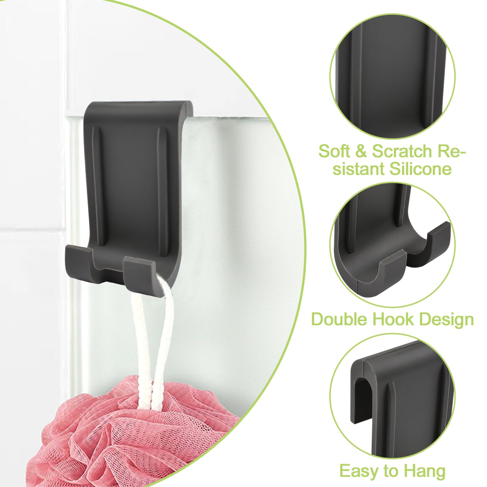 UFURMATE Shower Caddy Hook - Image 4