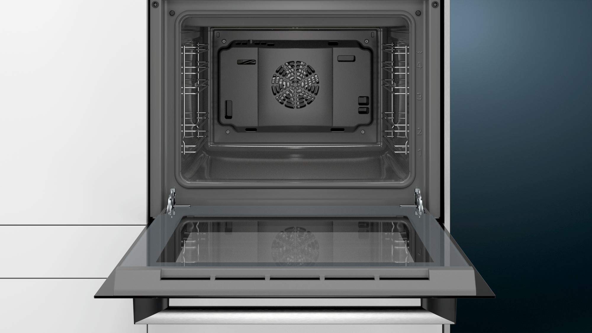 Siemens HE113FBS2 iQ100 Einbauherd 59,4 cm Schnellaufheizung cookControl10 3D Heißluft