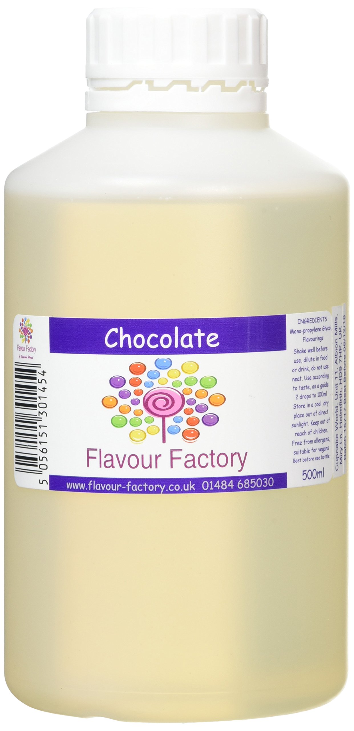 Flavour Factory Intense Food Flavouring Chocolate 500ml