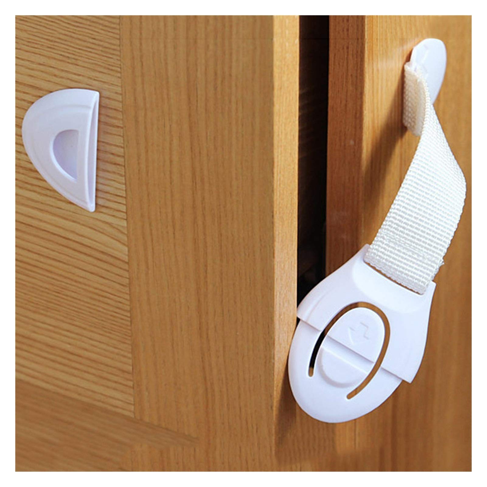 5 unids/Lote, cerraduras de cajón de Seguridad, gabinete de Puerta Infantil, protección de Dedos de Nuevo diseño, Cerradura de Ventana Protectora para niños