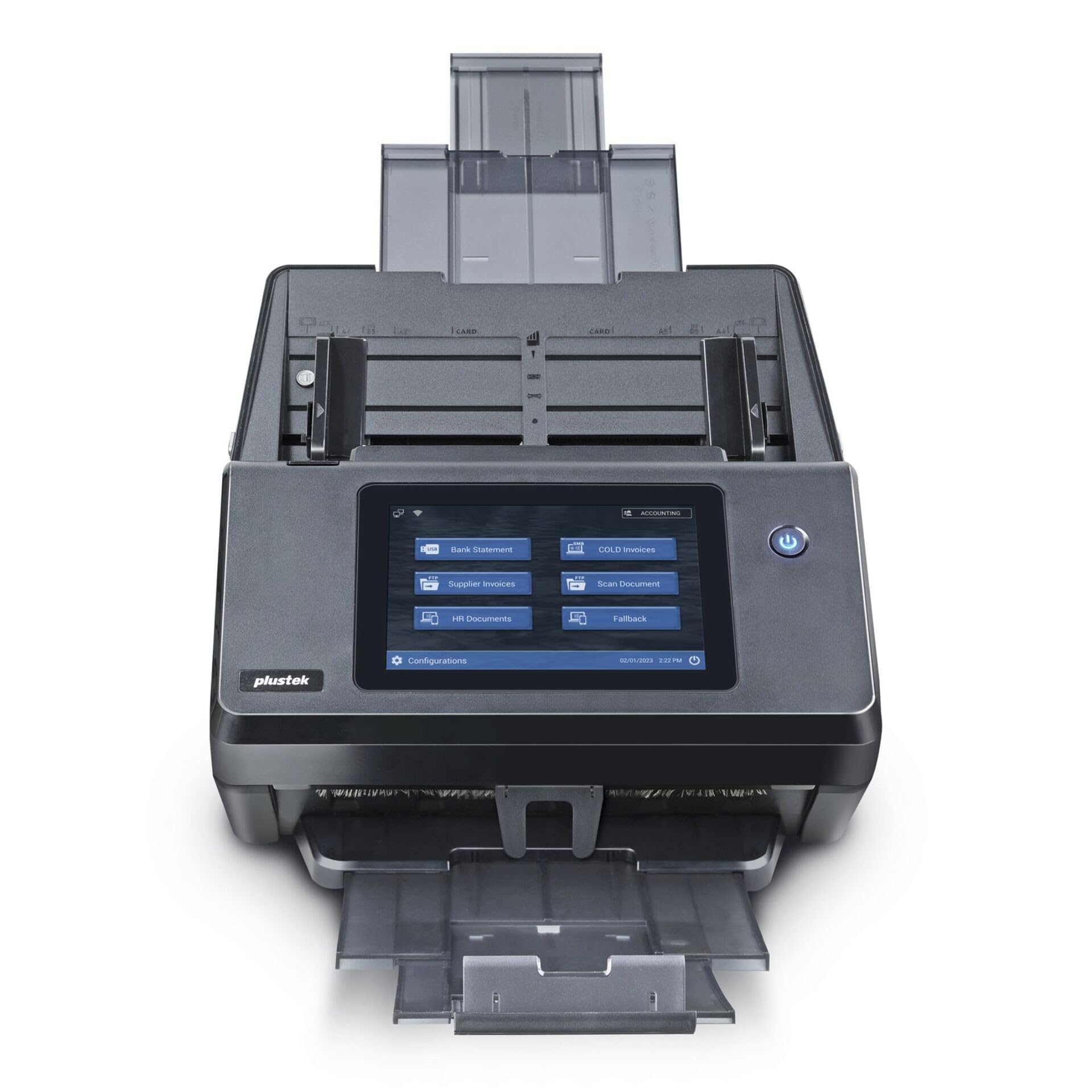 ESCAN A450 PRO - A4 DUPLEX ADF NETZWERK SCANNER