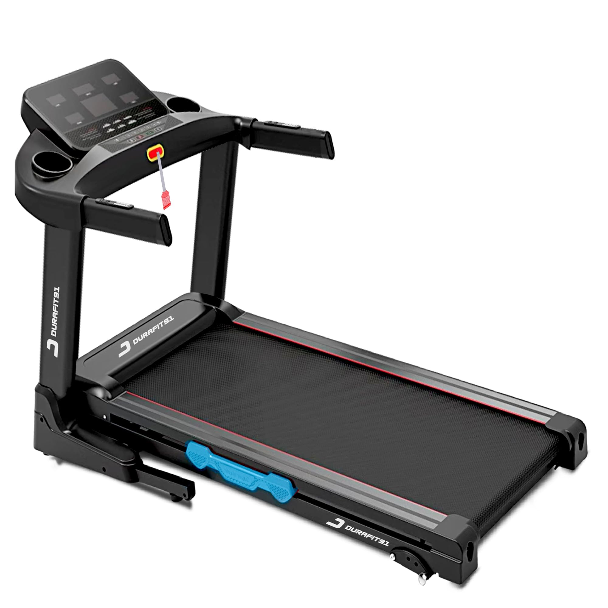 Durafit Solid 4 HP Peak AC Motorized Treadmill Auto Incline Max Speed 16 Km/Hr Max User Weight 120 Kg-image-8