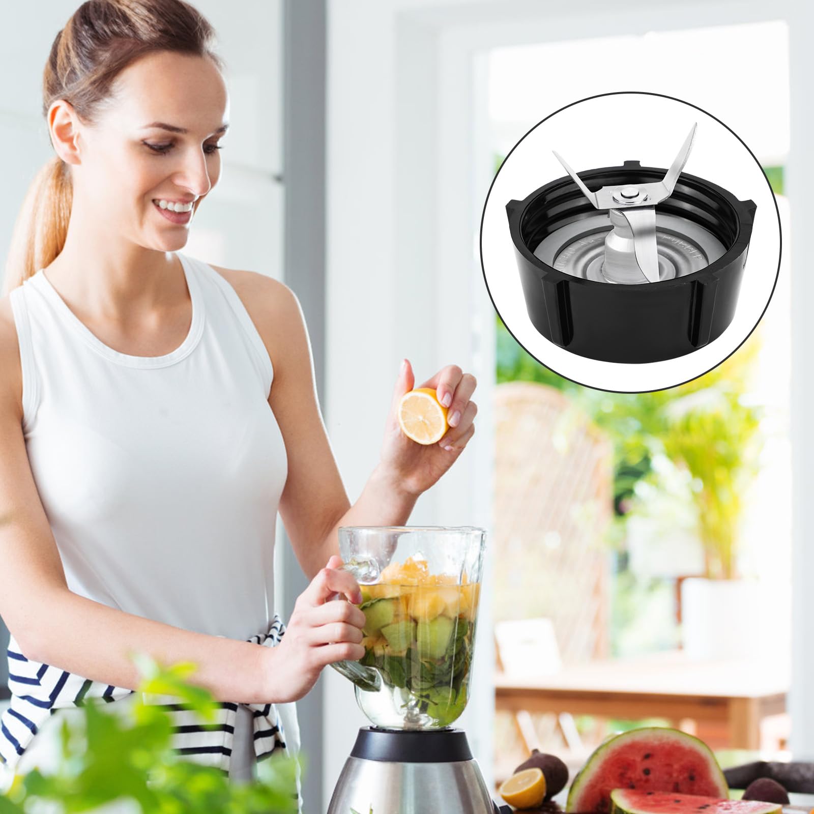 6 Pz Guarnizione per Frullatore per Oster, Anello di Gomma di Ricambio per Frullatore Guarnizione di Ricambio per Frullatore con O-ring Grigio Compatibile con Oster Osterizer
