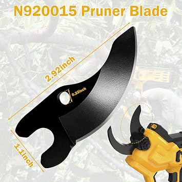 2PCS N920015 Pruning Shear Blade Compatible with Dewalt 20V MAX