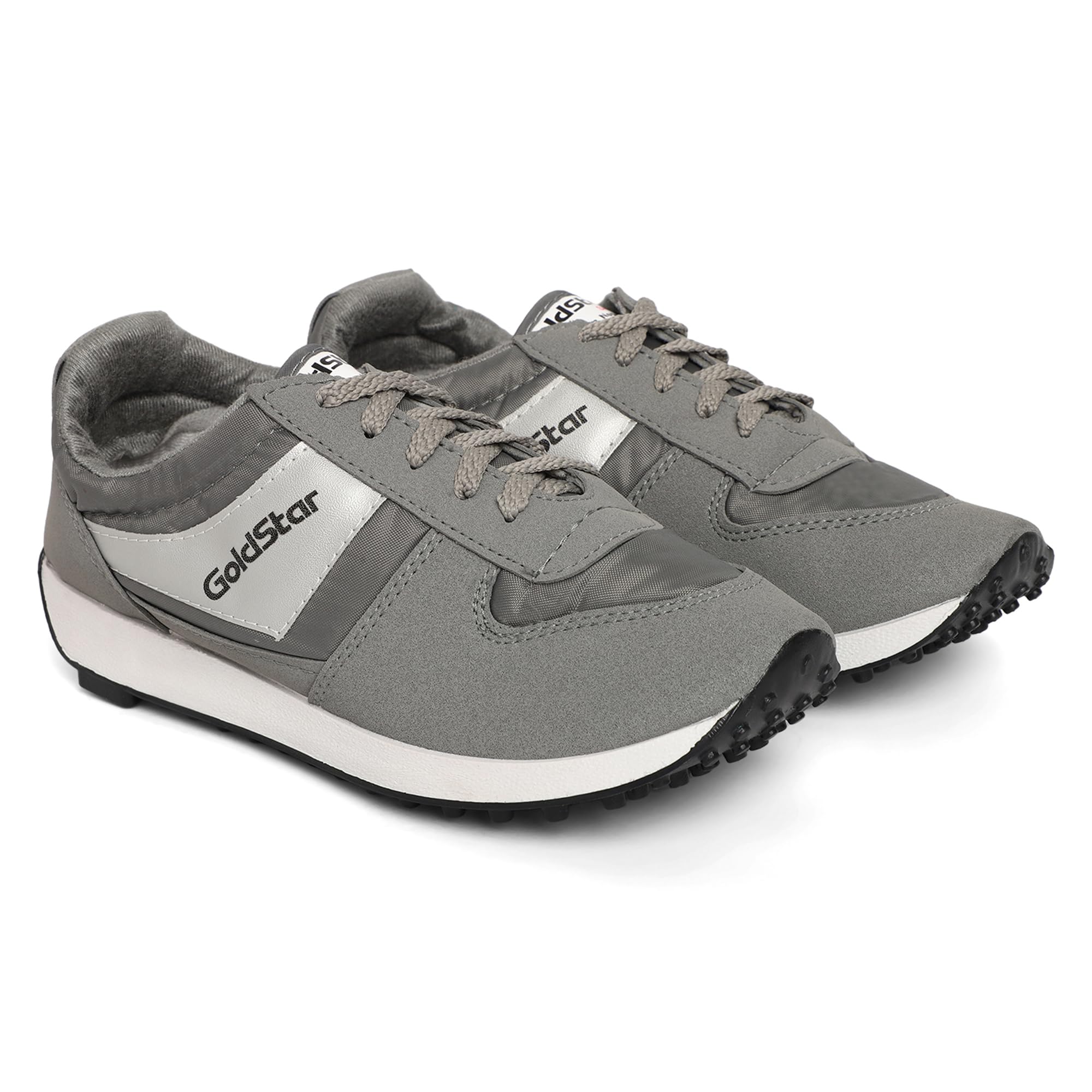 GOLDSTAR 602 Grey Latest Stylish Casual Sneakers,Lace up Lightweight Shoes for Running, Walking, Gym,Trekking, Hiking And Party Running Shoes for Men (11) (B0CS7NK1ZW) Amazon Price History, Amazon Price Tracker