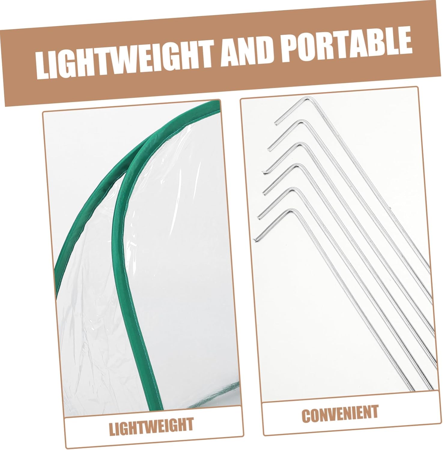 BESPORTBLE Mini Garden Greenhouse Foldable Portable Tent for Compact Plant House for Small Spaces Easy Installation for Balconies and Indoor Gardening