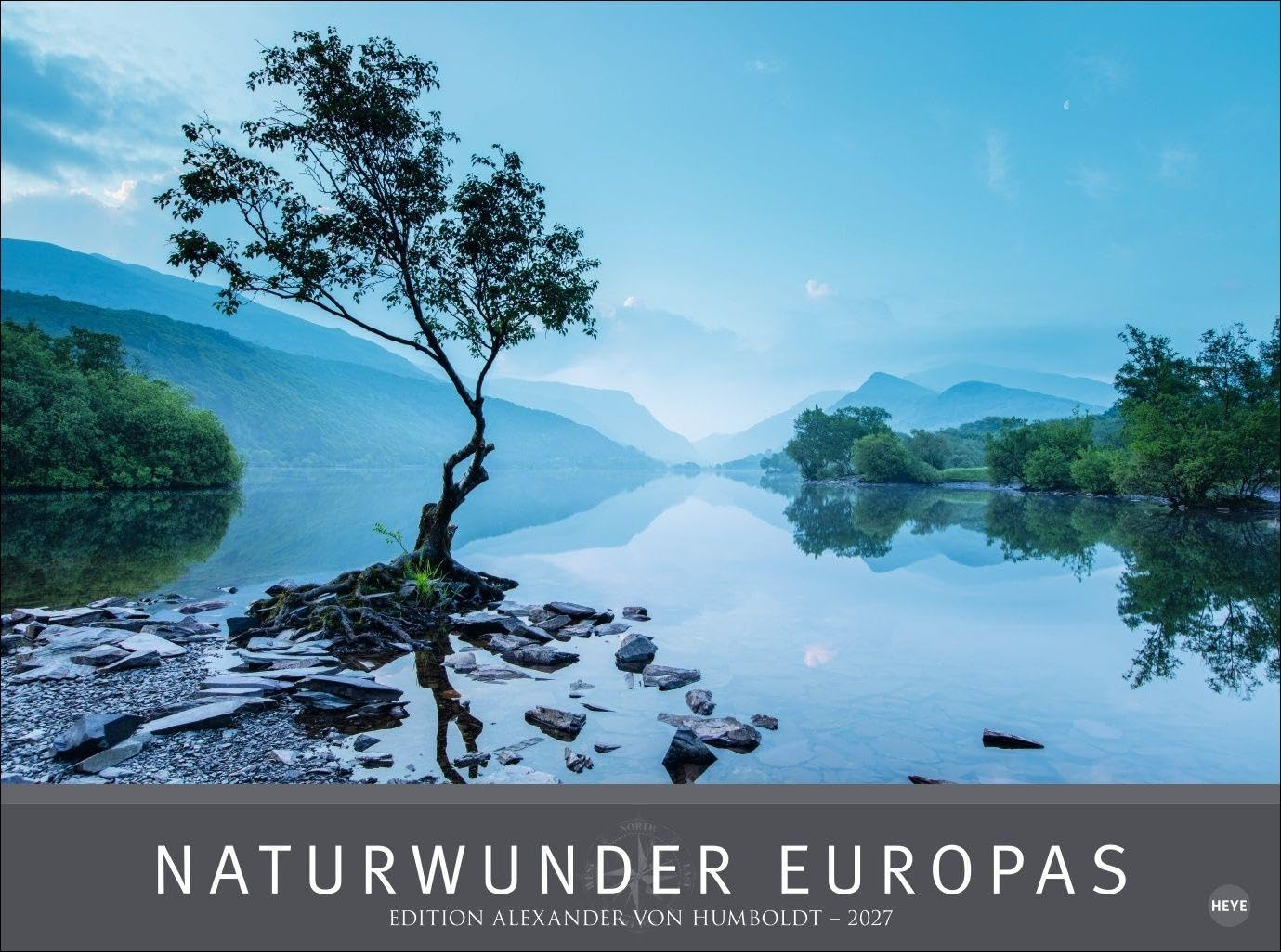 Calendrier 2027 paysages d'Europe grand format, le cadeau idéal pour amoureux de nature