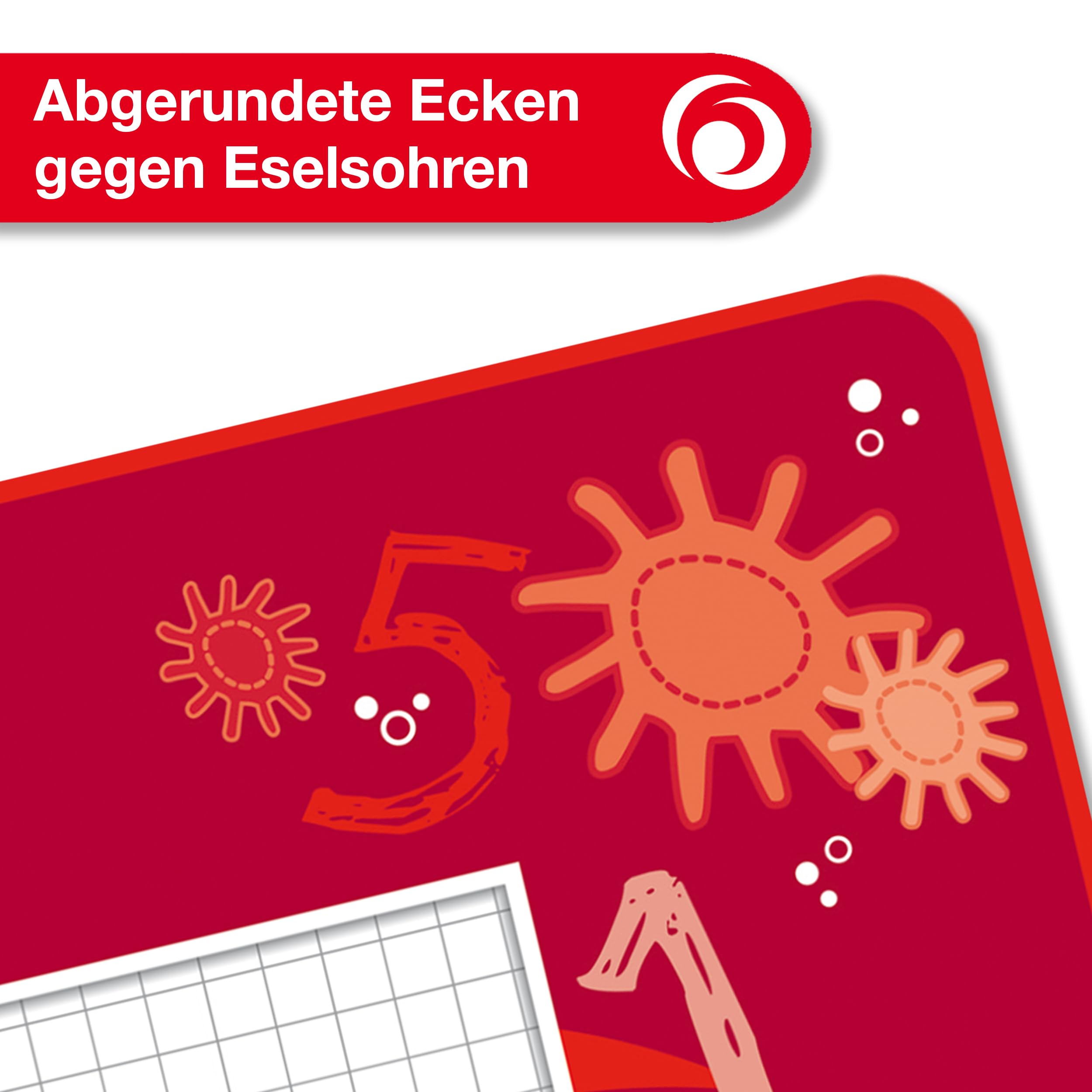 Herlitz 3321908 Zeszyt, Wielokolorowy, 10 Sztuk